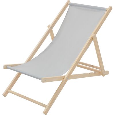Ecd Germany - Liegestuhl Klappbar Aus Holz, 3 Liegepositionen, Bis 120 Kg, Hellgrau, Sonnenliege Gartenliege Relaxliege Strandliege Liege Strandstuhl Klappstuhl, Für Den Garten, Terrasse Und Balkon Ecd Germany - Liegestuhl Klappbar Aus Holz, 3 Liegepositionen, Bis 120 Kg, Hellgrau, Sonnenliege Gartenliege Relaxliege Strandliege Liege Strandstuhl Klappstuhl, Für Den Garten, Terrasse Und Balkon