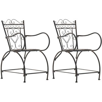 CLP 2er Set Stühle Sheela Bronze CLP 2er Set Stühle Sheela Bronze