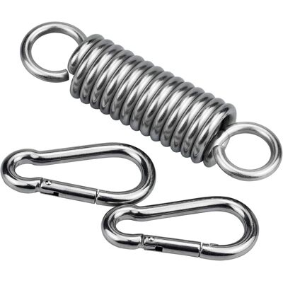 SOEKAVIA 3er-pack Federhaken Aus Edelstahl 304 Für Hängesessel Mit 2 Hochleistungskarabinern - Rwjardin ›gartenmöbel› Hängematten, Schaukeln & Zubehör›aufhängezubehör SOEKAVIA 3er-pack Federhaken Aus Edelstahl 304 Für Hängesessel Mit 2 Hochleistungskarabinern - Rwjardin ›gartenmöbel› Hängematten, Schaukeln & Zubehör›aufhängezubehör
