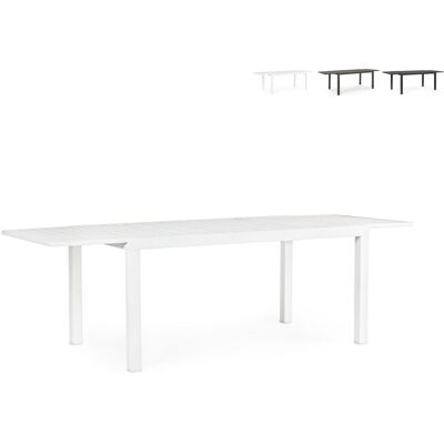 Bizzotto Hilde Gartentisch Weiß - Ausziehtisch Bizzotto Hilde Gartentisch Weiß - Ausziehtisch