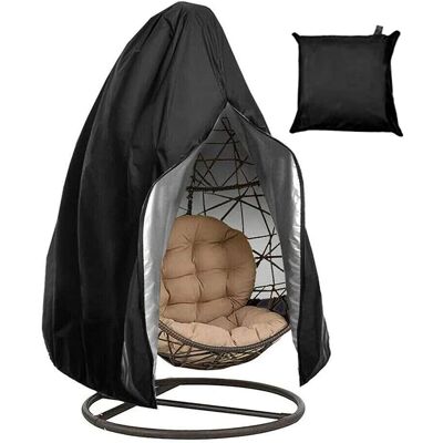 LANGRAY Hängesessel-abdeckung, Hängesessel-abdeckung, Wasserdicht, Winddicht, Winterfest Für Terrasse, Terrasse, Schaukelstuhl LANGRAY Hängesessel-abdeckung, Hängesessel-abdeckung, Wasserdicht, Winddicht, Winterfest Für Terrasse, Terrasse, Schaukelstuhl