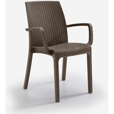 Stapelbarer Rattanstuhl Mit Armlehnen Gartenbar Outdoor Indiana Bica Stapelbarer Rattanstuhl Mit Armlehnen Gartenbar Outdoor Indiana Bica
