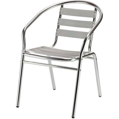 Dema - Design Gartenstuhl Stapelstuhl Bistrostuhl Alu Stapelbar Bequem Platzsparend Dema - Design Gartenstuhl Stapelstuhl Bistrostuhl Alu Stapelbar Bequem Platzsparend