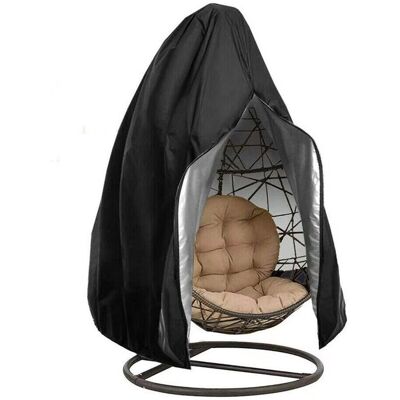 OEM Schutzhülle Für Hängesessel Eierstuhlbezug 230 X 200 Cm 190t Oxford-gewebe Schwarz Universalmodell Wasserdicht Universeller Hängesesselbezug OEM Schutzhülle Für Hängesessel Eierstuhlbezug 230 X 200 Cm 190t Oxford-gewebe Schwarz Universalmodell Wasserdicht Universeller Hängesesselbezug