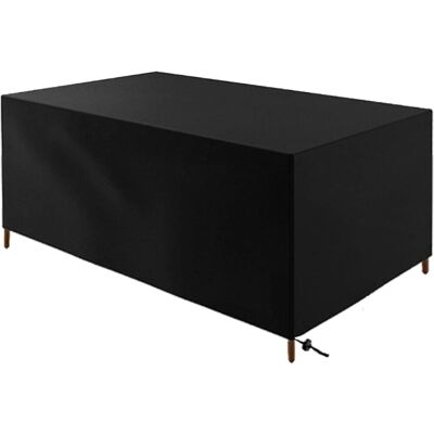 Minkurow Bcc Tisch- Und Stuhlmöbelabdeckung, Strapazierfähiges 210d Oxford-gewebe Gartenmöbelabdeckung, Rechteckig, Wasserdicht, Winddicht, Uv-beständig Für Den Außenbereich (213 X 132 X 74 Cm) Minkurow Bcc Tisch- Und Stuhlmöbelabdeckung, Strapazierfähiges 210d Oxford-gewebe Gartenmöbelabdeckung, Rechteckig, Wasserdicht, Winddicht, Uv-beständig Für Den Außenbereich (213 X 132 X 74 Cm)