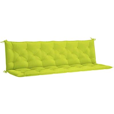 Gartenbank-auflage Hellgrün 200x(50+50)x7 Cm Oxford-gewebe Vidaxl Gartenbank-auflage Hellgrün 200x(50+50)x7 Cm Oxford-gewebe Vidaxl