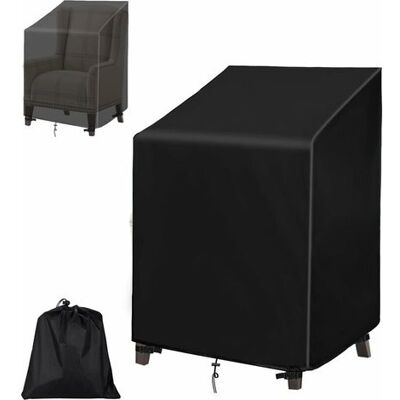 OEM Schutzhülle Für Gartenstühle (68×68×80/120 Cm), 210d Oxford-gewebe, Wasserdicht, Für Stapelbare Stühle Und Gartenmöbel OEM Schutzhülle Für Gartenstühle (68×68×80/120 Cm), 210d Oxford-gewebe, Wasserdicht, Für Stapelbare Stühle Und Gartenmöbel