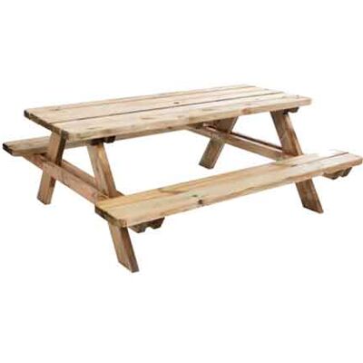 SKB Holztisch Für Picknick Cm 180x120x70h SKB Holztisch Für Picknick Cm 180x120x70h