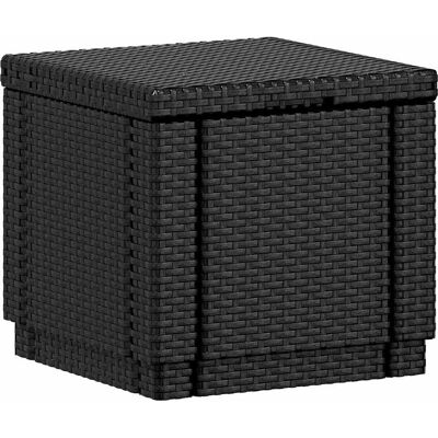 Allibert - Hocker Mit Stauraum Cube Graphitgrau 213816 Keter Allibert - Hocker Mit Stauraum Cube Graphitgrau 213816 Keter