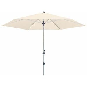 Sonnenschirm/ Kurbelschirm Expert 280 Auto Tilt 280 cm, natur, Bezug aus 100% Polyester, Gestell aus Aluminium, 7,1 kg - Doppler