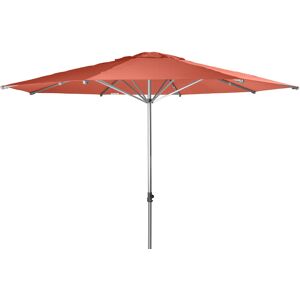 Sonnenschirm/ Großschirm Alu Expert Teleskop ø 4,00 m, terracotta, ohne Volant, Bezug aus 100% Polyester, Gestell aus Aluminium, 17,1 kg - Doppler