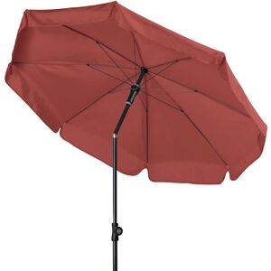 Sonnenschirm Sunline iii 200 mit Höhenverstellung, ø 200 cm, terracotta, Bezug 100% Polyester ca. 160 g/m², Gestell aus Stahl, 13,1 kg - Doppler