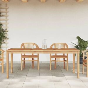 Garten-Esstisch,Gartentisch,Outdoor-Esstisch 200x90x75 cm Massivholz Teak AGHDE306531 Maisonchic