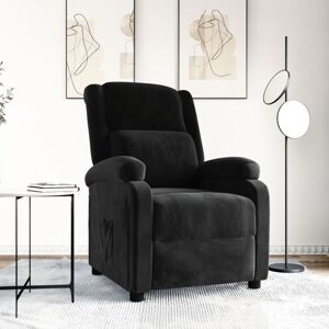 Relaxsessel Schwarz Samt Vidaxl Relaxsessel Schwarz Samt Vidaxl