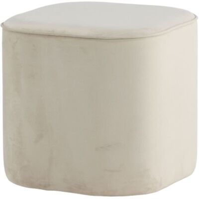 Venture Home Piff Samt-Pouf - Pouf, 44x44x41 cm Venture Home Piff Samt-Pouf - Pouf, 44x44x41 cm