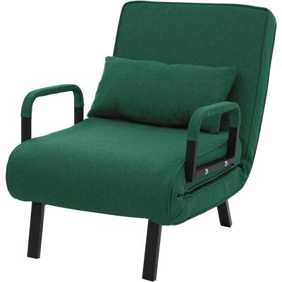 Ml-design Schlafsessel Mit Bettfunktion, 3in1 Sessel Mit Schlaffunktion, Klappbarer Bettsessel, Klappsessel Verstellbare Rückenlehne, Faltbares Schlafsofa, Gästebett, Stahlrahmen, Chenille, Dunkelgrün Ml-design Schlafsessel Mit Bettfunktion, 3in1 Sessel Mit Schlaffunktion, Klappbarer Bettsessel, Klappsessel Verstellbare Rückenlehne, Faltbares Schlafsofa, Gästebett, Stahlrahmen, Chenille, Dunkelgrün