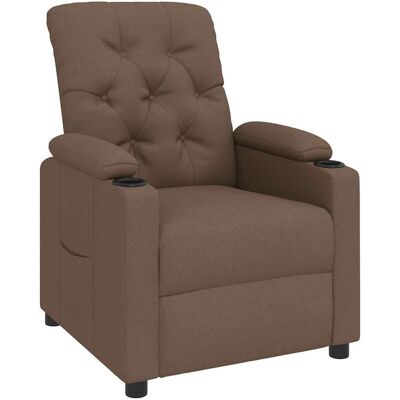 Relaxsessel Braun Stoff Vidaxl Relaxsessel Braun Stoff Vidaxl