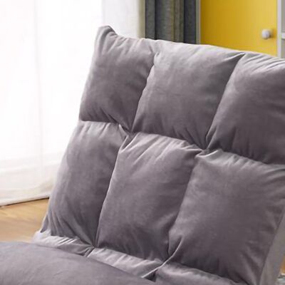 HEAT Tatami-sofa, Klappsessel, Beistellsofa, Sessel Für Ein Einzelzimmer, Bodensofa, Balkonsofa, Kleines Sofa, Graues Kissen HEAT Tatami-sofa, Klappsessel, Beistellsofa, Sessel Für Ein Einzelzimmer, Bodensofa, Balkonsofa, Kleines Sofa, Graues Kissen