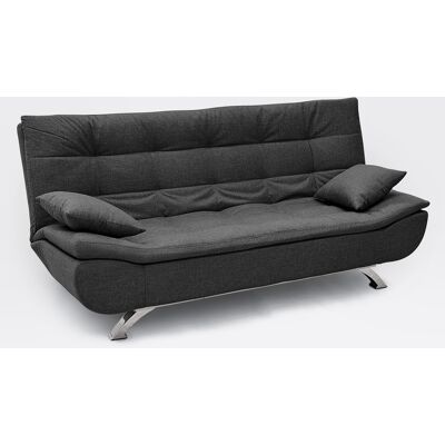 MODUS SOFÀ Centenario Modernes Design 2-sitzer Schlafsofa Aus Mikrofaser - Dunkel Grau MODUS SOFÀ Centenario Modernes Design 2-sitzer Schlafsofa Aus Mikrofaser - Dunkel Grau