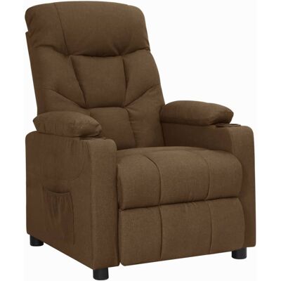 Relaxsessel Braun Stoff Vidaxl Relaxsessel Braun Stoff Vidaxl