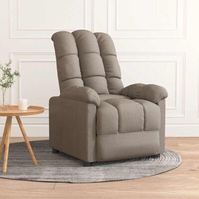 Relaxsessel Taupe Stoff Vidaxl Relaxsessel Taupe Stoff Vidaxl