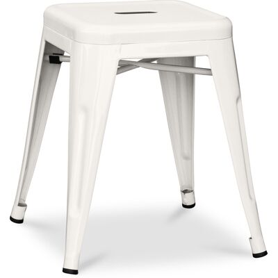 PRIVATEFLOOR Industriedesign Hocker - 45cm - Neue Edition - Stylix Cremefarben PRIVATEFLOOR Industriedesign Hocker - 45cm - Neue Edition - Stylix Cremefarben
