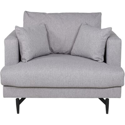 EBUY24 Sofia Sessel Grau. EBUY24 Sofia Sessel Grau.