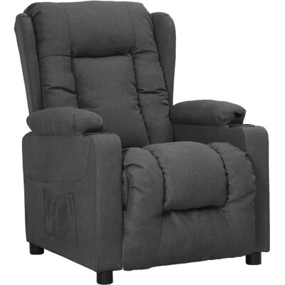 Relaxsessel Dunkelgrau Stoff Vidaxl Grau Relaxsessel Dunkelgrau Stoff Vidaxl Grau