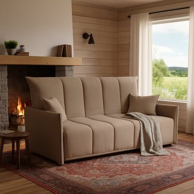 TALAMO ITALIA Schlafsofa Alissa - 2-Sitzer, Italien, Polstermöbel, Stoff, Modern TALAMO ITALIA Schlafsofa Alissa - 2-Sitzer, Italien, Polstermöbel, Stoff, Modern