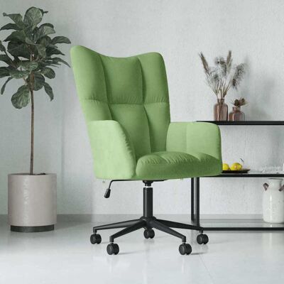 Relaxsessel Hellgrün Samt - Vidaxl Relaxsessel Hellgrün Samt - Vidaxl