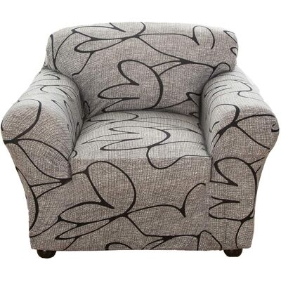 Tinor - Polyester-sofabezug, Dehnbar, Elastisch, Sofabezug, Sofaschutz, Schonbezug Für 1-sitzer, 90–130 Cm Tinor - Polyester-sofabezug, Dehnbar, Elastisch, Sofabezug, Sofaschutz, Schonbezug Für 1-sitzer, 90–130 Cm
