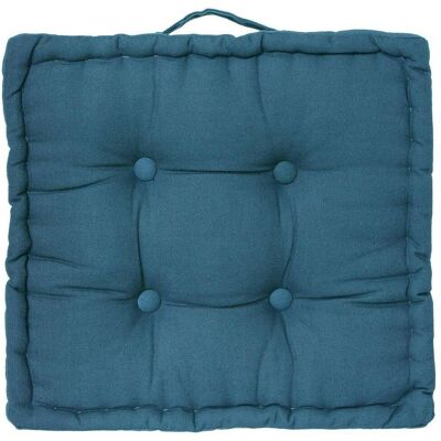 Atmosphera - Bodenkissen Blaugrün 40 × 40 Cm Créateur D'Intérieur Atmosphera - Bodenkissen Blaugrün 40 × 40 Cm Créateur D'Intérieur