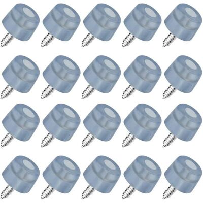 OEM 20 Stück Einschraubbare Gummifüße Für Stühle, 20 X 18 X 14 Mm, Rutschfeste Möbelfüße, Nivellierfüße, Antivibrations-schutzpads Mit Schrauben Für Möbel, Schränke, Bürotische, Sofas OEM 20 Stück Einschraubbare Gummifüße Für Stühle, 20 X 18 X 14 Mm, Rutschfeste Möbelfüße, Nivellierfüße, Antivibrations-schutzpads Mit Schrauben Für Möbel, Schränke, Bürotische, Sofas