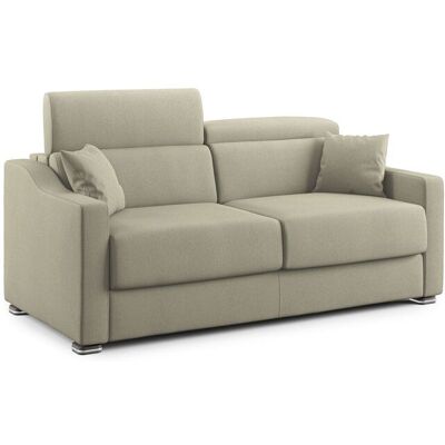 DIVANI.STORE Amber Panna Verstellbares Schlafsofa DIVANI.STORE Amber Panna Verstellbares Schlafsofa