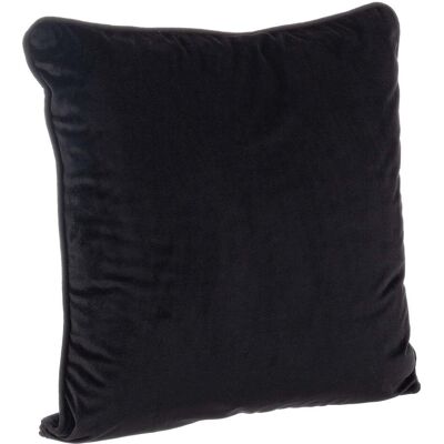 BIZZOTTO Gepolstertes Kissen ''Velvet'' Mit Abnehmbarem Bezug Für Sofa 45 X 45 Cm -schwarz BIZZOTTO Gepolstertes Kissen ''Velvet'' Mit Abnehmbarem Bezug Für Sofa 45 X 45 Cm -schwarz