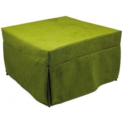 DMORA Faltbarer Pouf Bett - Italienische Qualität Raumspart DMORA Faltbarer Pouf Bett - Italienische Qualität Raumspart
