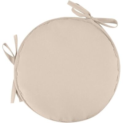 ZVD Rundes Beiges Gartenstuhlkissen, 30 Cm Durchmesser – Outdoor, Hocker, Terrasse, Esszimmer – Großes Kissen ZVD Rundes Beiges Gartenstuhlkissen, 30 Cm Durchmesser – Outdoor, Hocker, Terrasse, Esszimmer – Großes Kissen
