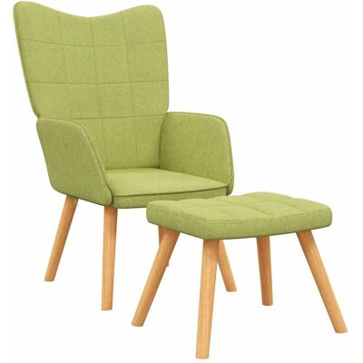 Relaxsessel Mit Hocker Grün Stoff Vidaxl Relaxsessel Mit Hocker Grün Stoff Vidaxl