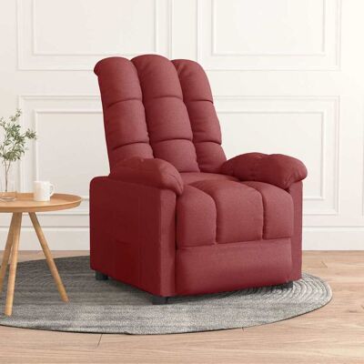 VIDAXL Rote Stoff-Recliner - Sessel VIDAXL Rote Stoff-Recliner - Sessel