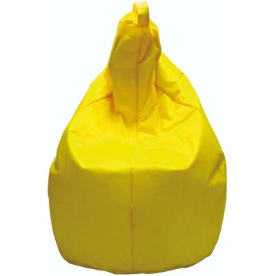 King Home Gelber Nylon-Pouf - Ergonomischer Unterstützender Sitz King Home Gelber Nylon-Pouf - Ergonomischer Unterstützender Sitz
