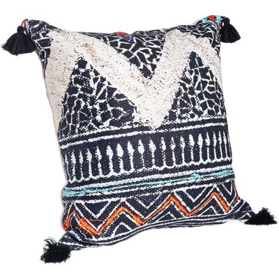 Bizzotto - Gepolstertes Kissen ''Dakota'' Aus Samt Mit Abnehmbarem Bezug Für Sofa 45 X 45 Cm Für Den Innenbereich Bizzotto - Gepolstertes Kissen ''Dakota'' Aus Samt Mit Abnehmbarem Bezug Für Sofa 45 X 45 Cm Für Den Innenbereich