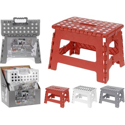 Deuba Klappbarer Hocker Sortierte Farben 27x28x21cm 80kg Deuba Klappbarer Hocker Sortierte Farben 27x28x21cm 80kg