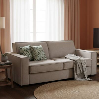 Dmora Dmarull Schlafsofa - 2-Sitzer, Italienisches Design Dmora Dmarull Schlafsofa - 2-Sitzer, Italienisches Design