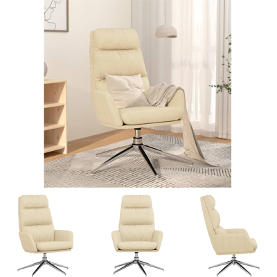 vidaXL Sessel - Bequemer Drehstuhl vidaXL Sessel - Bequemer Drehstuhl