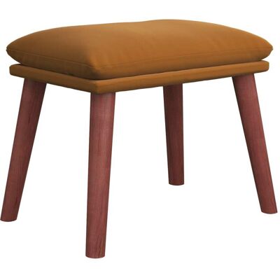 Fußhocker Braun 45x29,5x35 Cm Samt Vidaxl Fußhocker Braun 45x29,5x35 Cm Samt Vidaxl