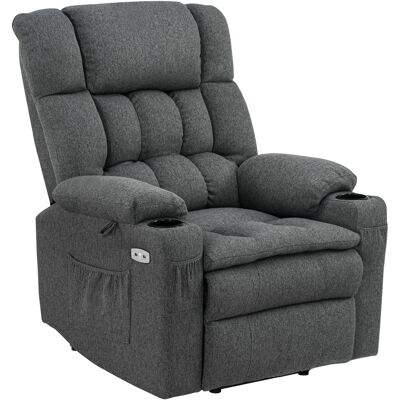 M Mcombo Elektrische Aufstehhilfe Relaxsessel 7546, Mit 3 Motoren Getrennt Verstellbar, Liegeposition Bis 165°, Tv Sessel Mit Usb, Für Senioren Wohnzimmer (grau-stoff) M Mcombo Elektrische Aufstehhilfe Relaxsessel 7546, Mit 3 Motoren Getrennt Verstellbar, Liegeposition Bis 165°, Tv Sessel Mit Usb, Für Senioren Wohnzimmer (grau-stoff)
