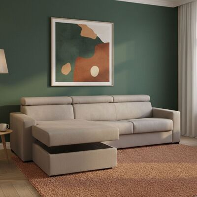 TALAMO ITALIA Alda Ecksofa Bett - Italienisches Design TALAMO ITALIA Alda Ecksofa Bett - Italienisches Design
