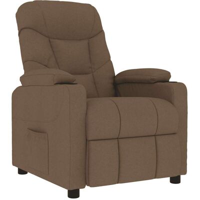 Massagesessel Braun Stoff Vidaxl Massagesessel Braun Stoff Vidaxl