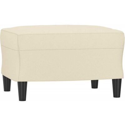 Fußhocker Creme 60x50x41 Cm Kunstleder Vidaxl Fußhocker Creme 60x50x41 Cm Kunstleder Vidaxl