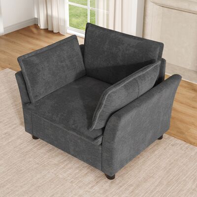 SANS MARQUE Moderner Einzel-sessel – 90x81x87 Cm – 23.6 Kg – Aus Tissu – Design Des Einzelsessels:dieser – Hervorragende Unterstützung Und – Modell B SANS MARQUE Moderner Einzel-sessel – 90x81x87 Cm – 23.6 Kg – Aus Tissu – Design Des Einzelsessels:dieser – Hervorragende Unterstützung Und – Modell B